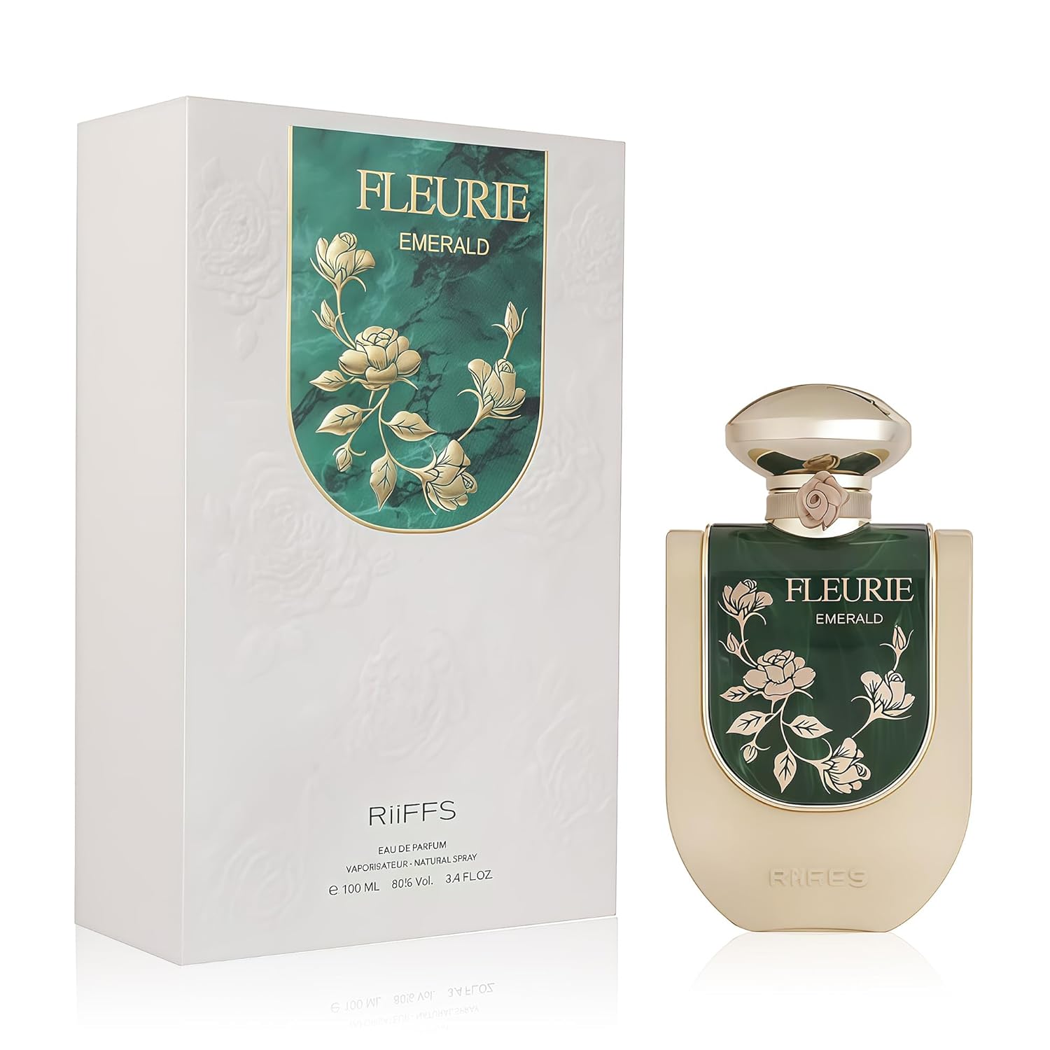 RIIFFS Fleurie Emerald Green