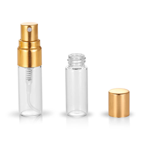 3ml Clear Fine Mist Atomizer Glass Bottle Spray Refillable Perfume